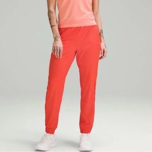 Lululemon size 4 Air Flow Joggers - Solar Orange